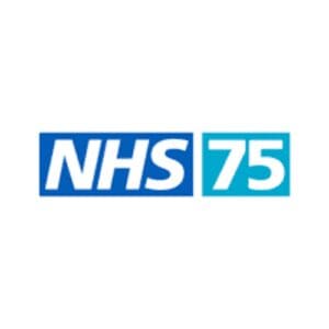 NHS 75 logo